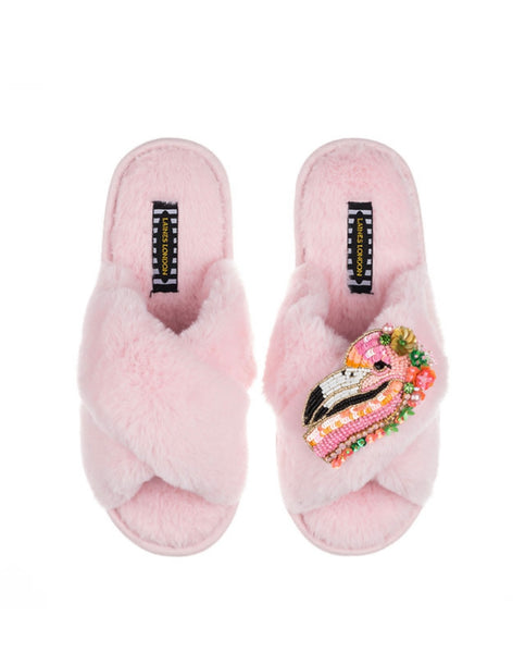Flamingo slippers