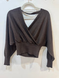 Keira cross over jumper *PRE ORDER 22/10 despatch date*