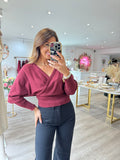 Keira cross over jumper *PRE ORDER 22/10 despatch date*