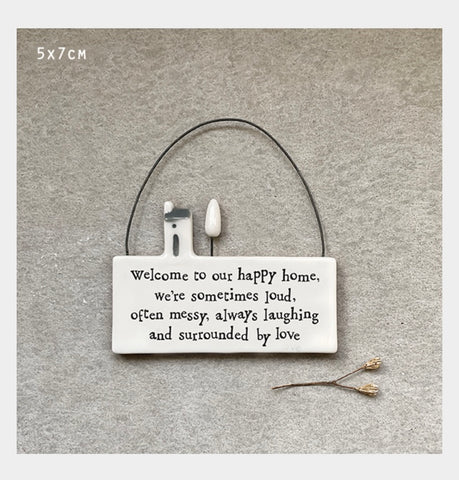 Welcome to our happy home